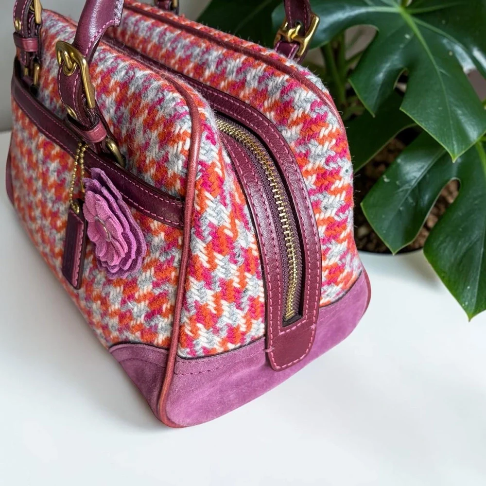 Coach Vintage Satchel - Tweed - Picture 4 of 8